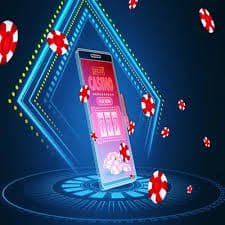 Tampilan antarmuka halaman utama mahaslot versi mobile dan desktop